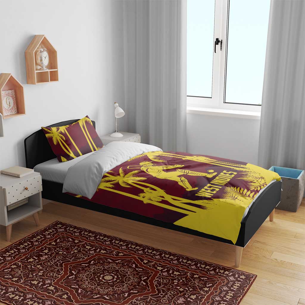 Cricket 2026 West Indies Bedding Set WI Tropical Version