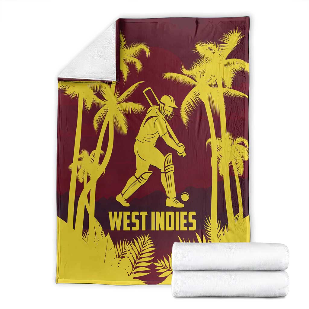 Cricket 2026 West Indies Blanket WI Tropical Version