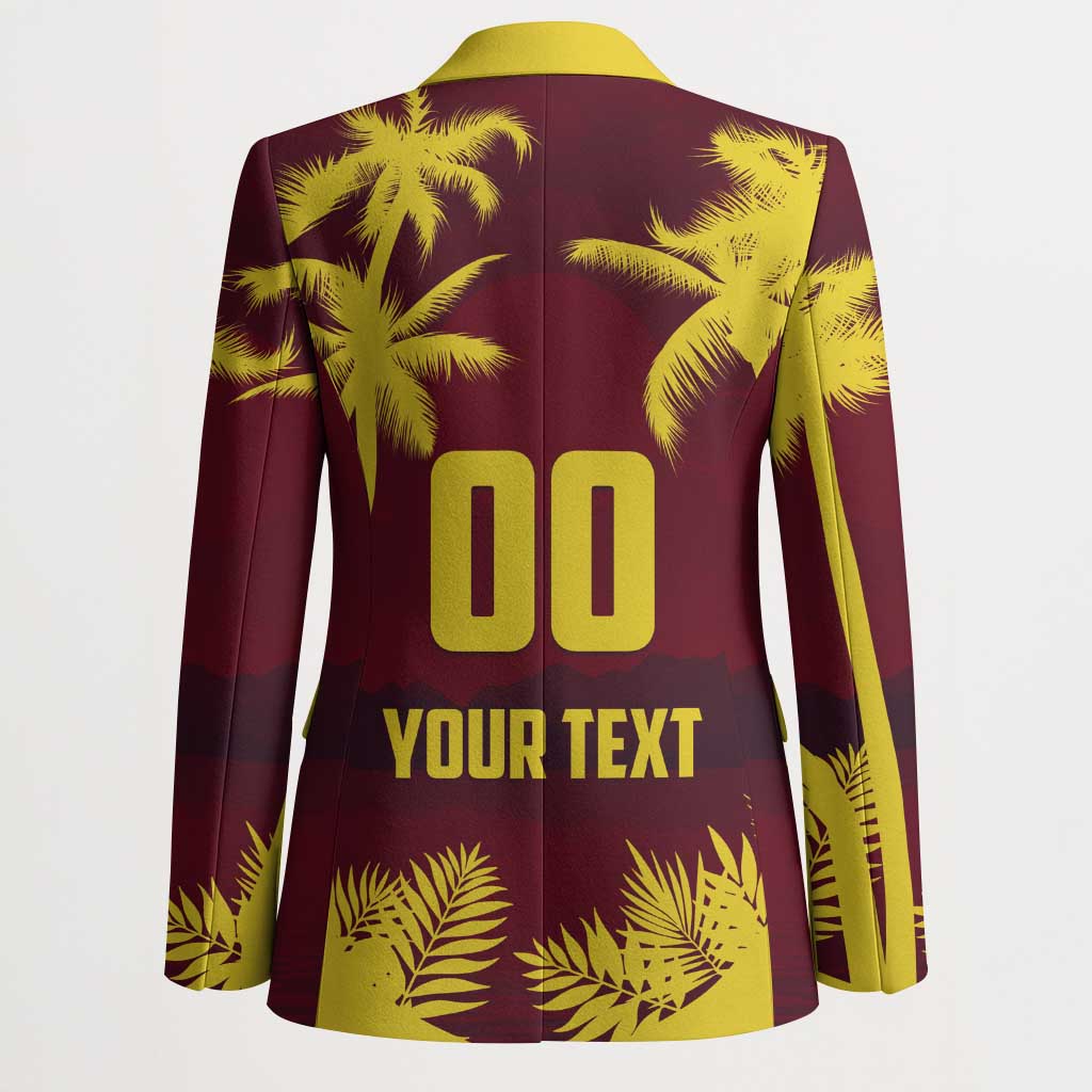 Custom Cricket 2026 West Indies Blazer WI Tropical Version