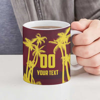 Custom Cricket 2026 West Indies Ceramic Mug WI Tropical Version
