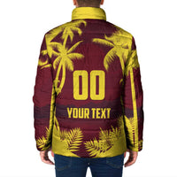 Custom Cricket 2026 West Indies Padded Jacket WI Tropical Version