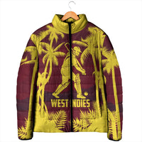 Custom Cricket 2026 West Indies Padded Jacket WI Tropical Version