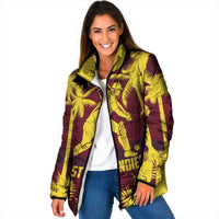 Custom Cricket 2026 West Indies Padded Jacket WI Tropical Version