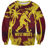 Custom Cricket 2026 West Indies Sweatshirt WI Tropical Version