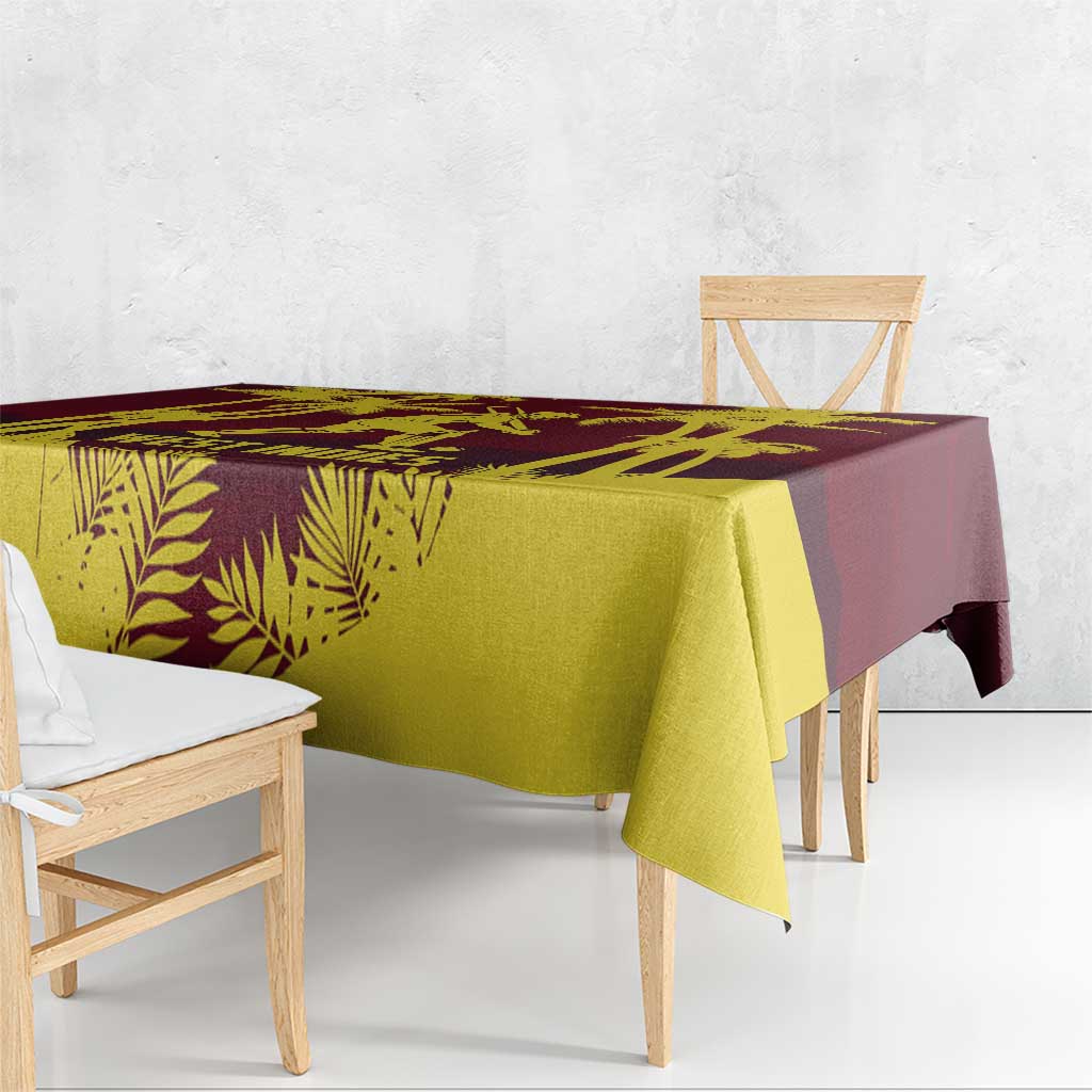 Cricket 2026 West Indies Tablecloth WI Tropical Version