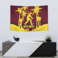Cricket 2026 West Indies Tapestry WI Tropical Version
