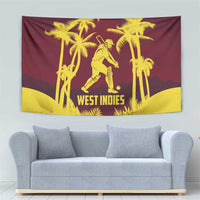 Cricket 2026 West Indies Tapestry WI Tropical Version