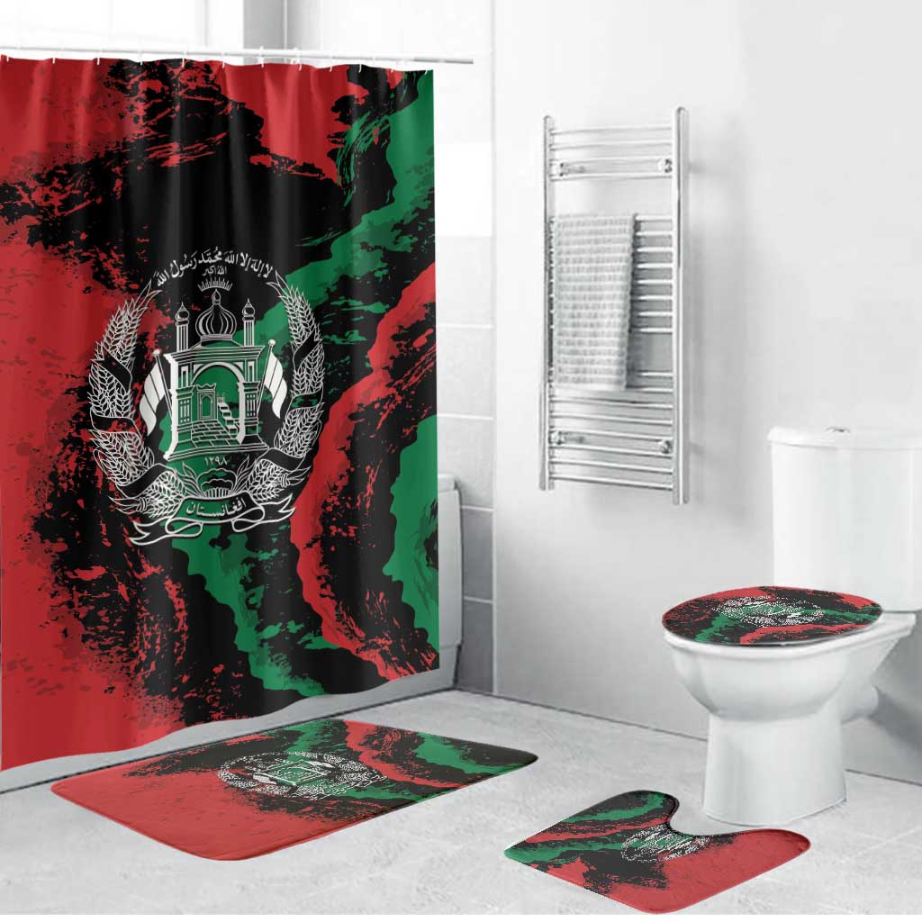Afghanistan Bathroom Set Grunge Style
