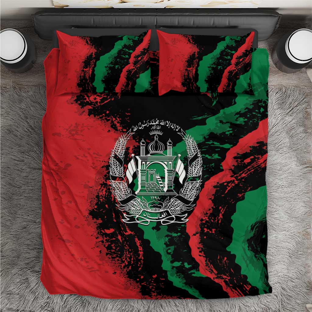 Afghanistan Bedding Set Grunge Style