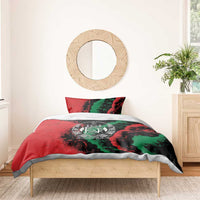 Afghanistan Bedding Set Grunge Style