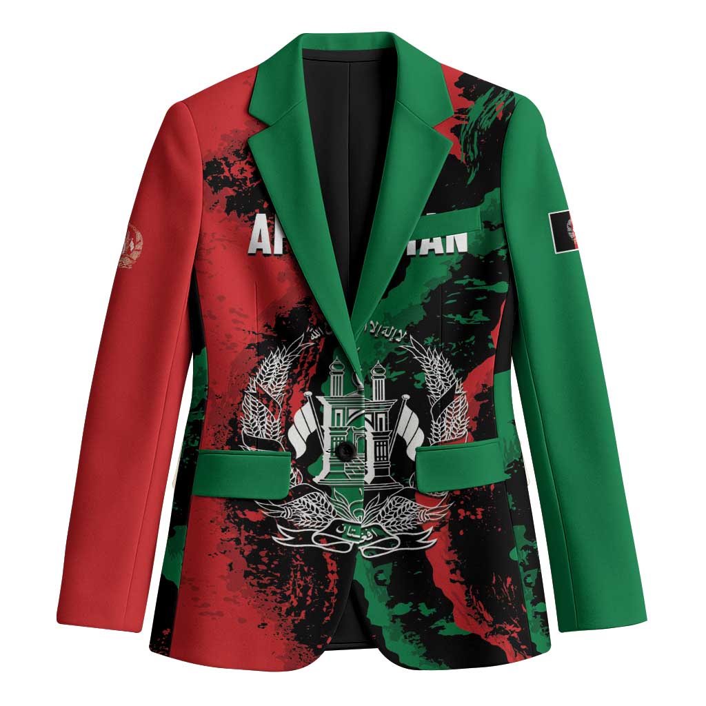 Personalized Afghanistan Blazer Grunge Style