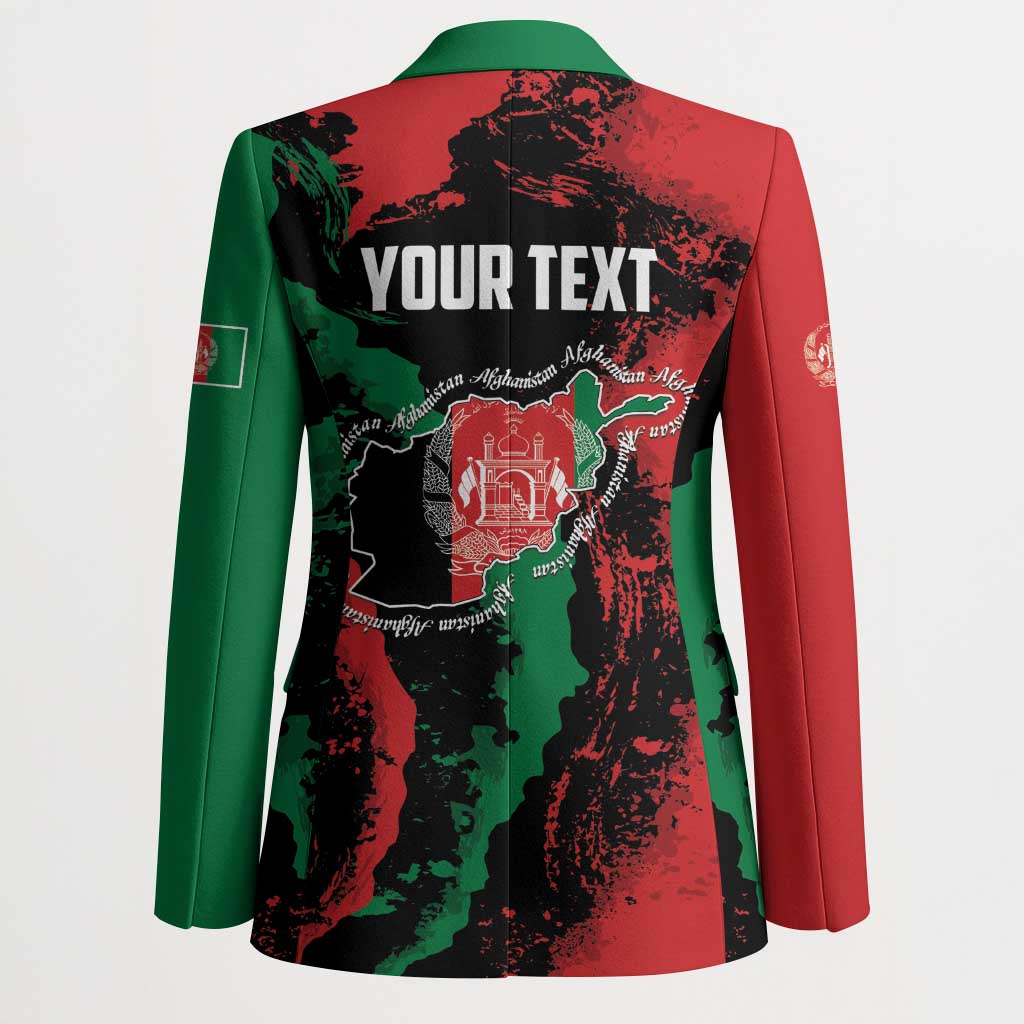 Personalized Afghanistan Blazer Grunge Style