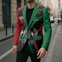 Personalized Afghanistan Blazer Grunge Style