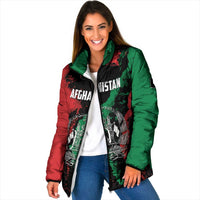 Personalized Afghanistan Padded Jacket Grunge Style