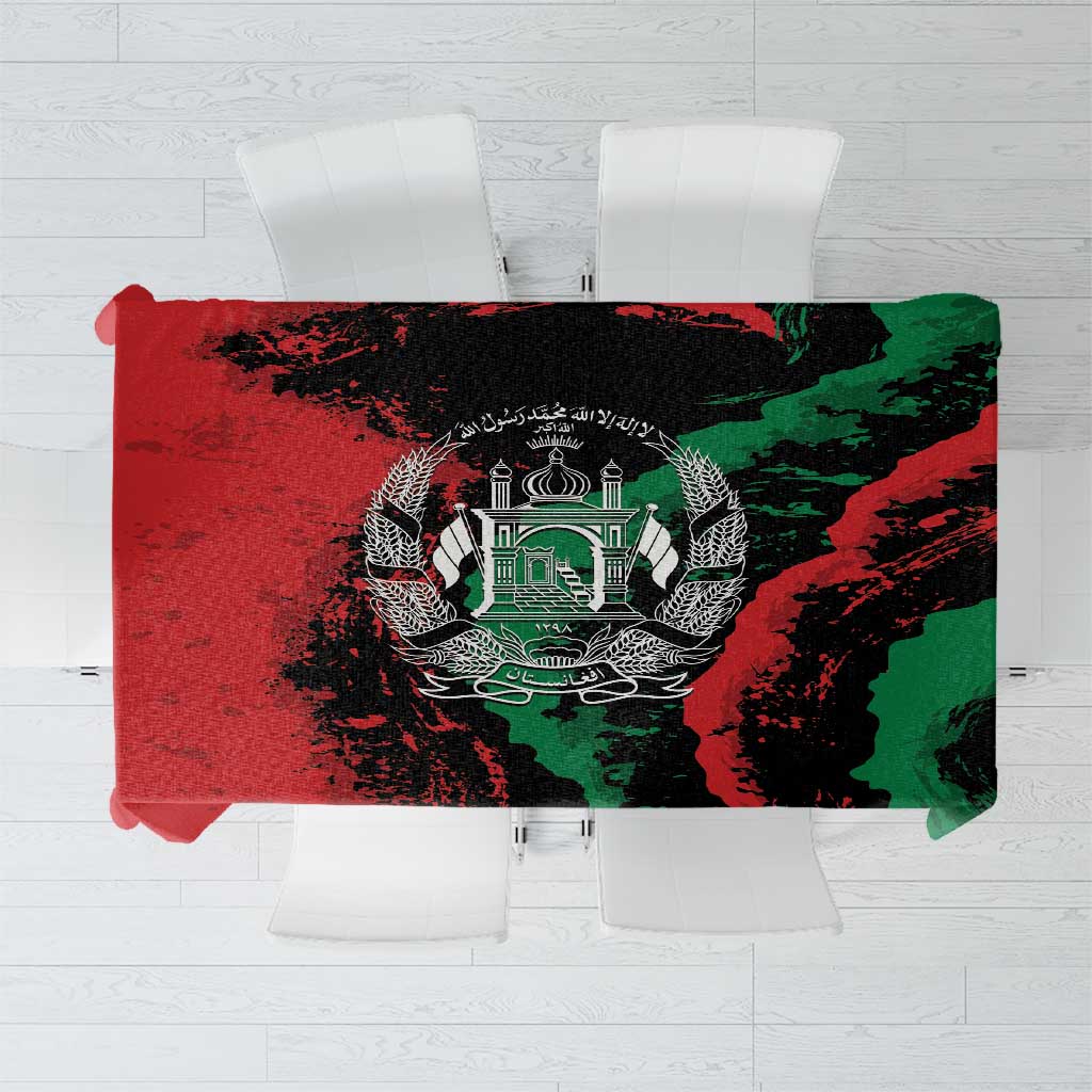 Afghanistan Tablecloth Grunge Style