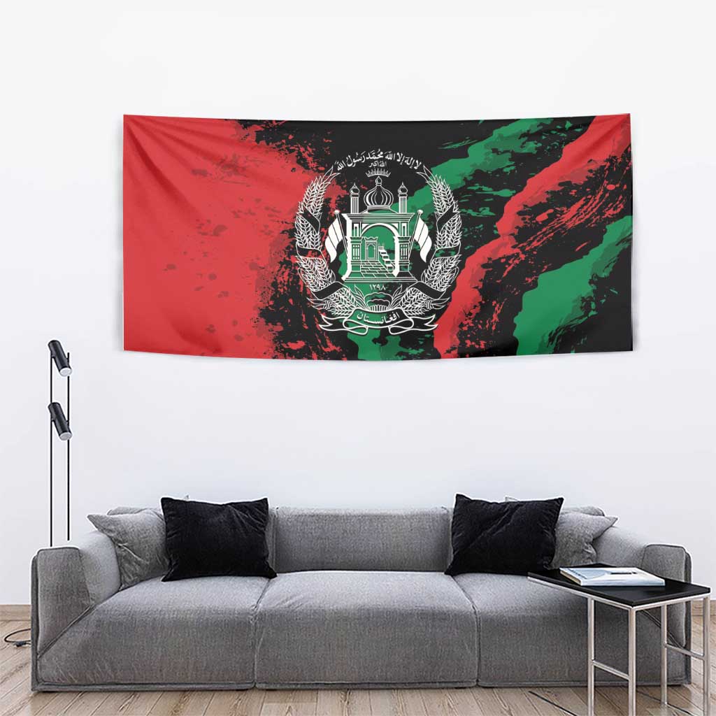 Afghanistan Tapestry Grunge Style