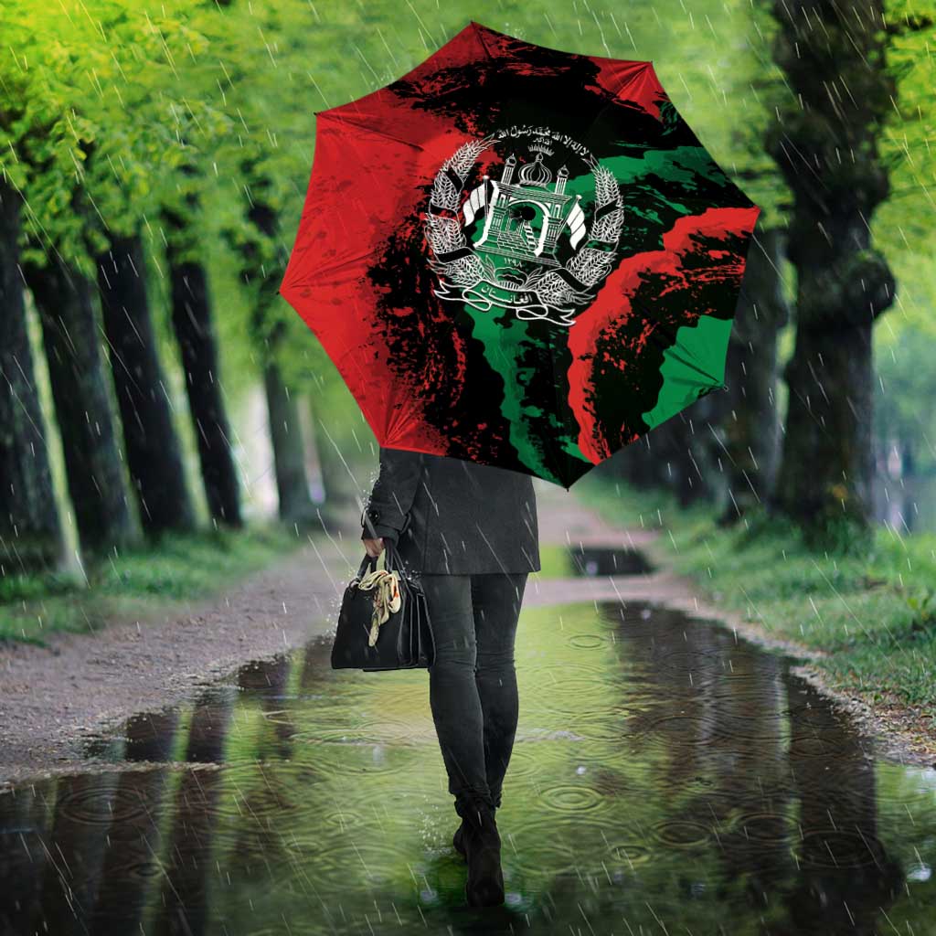 Afghanistan Umbrella Grunge Style