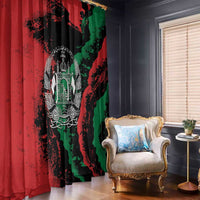 Afghanistan Window Curtain Grunge Style