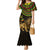 Ethiopia National Day Family Matching Mermaid Dress and Hawaiian Shirt Lion Of Judah African Pattern