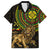 Ethiopia National Day Family Matching Off The Shoulder Long Sleeve Dress and Hawaiian Shirt Lion Of Judah African Pattern