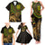 Ethiopia National Day Family Matching Tank Maxi Dress and Hawaiian Shirt Lion Of Judah African Pattern