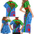 International Romani Day 2024 Family Matching Short Sleeve Bodycon Dress and Hawaiian Shirt Gypsy Pattern Tribal - Wonder Print Shop