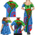 International Romani Day 2024 Family Matching Summer Maxi Dress and Hawaiian Shirt Gypsy Pattern Tribal - Wonder Print Shop