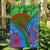 International Romani Day 2024 Garden Flag Gypsy Pattern Tribal - Wonder Print Shop