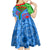 International Romani Day 2024 Kid Short Sleeve Dress Gypsy Pattern Tribal - Wonder Print Shop