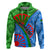 International Romani Day 2024 Zip Hoodie Gypsy Pattern Tribal - Wonder Print Shop