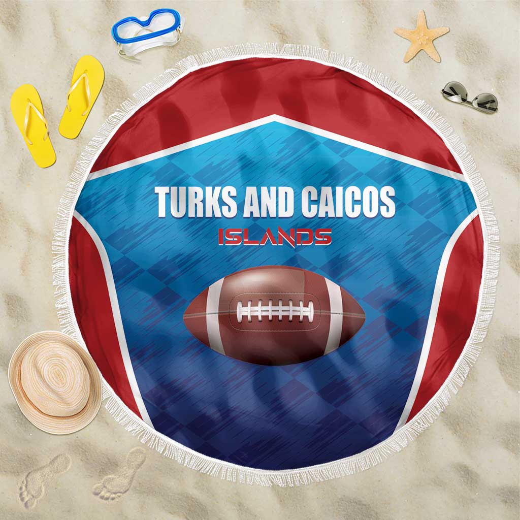 Turks and Caicos Islands Rugby Beach Blanket TCI Team Come On