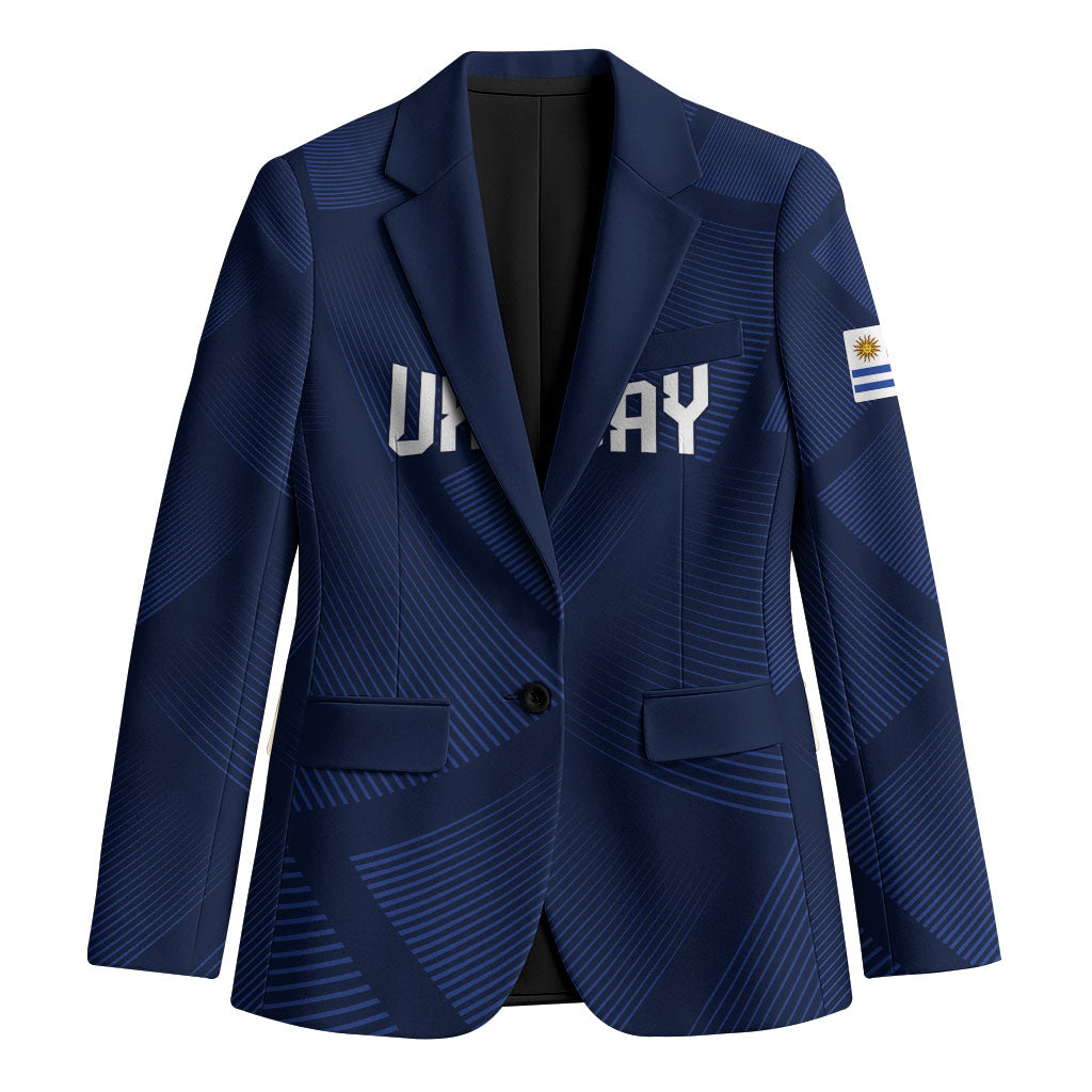 Custom Uruguay 2026 World Football Blazer La Celeste Go Up To The Sky