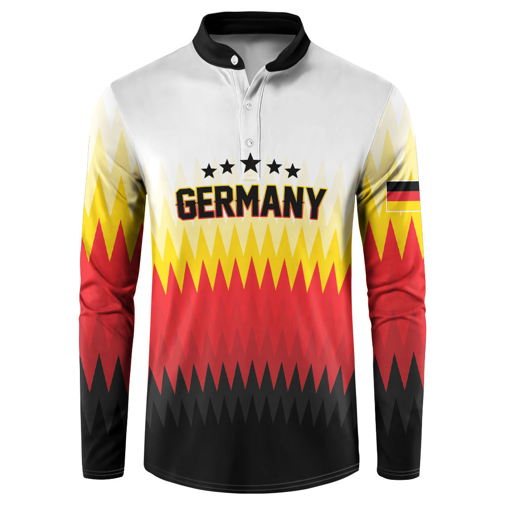 Custom Germany 2026 World Football Button Sweatshirt Deutschland Die Mannschaft