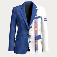 Personalized Cabo Verde 2026 Football Blazer Crioulos Make History