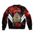 Canada Soccer Bomber Jacket Canadian Maple Sporty Style - Wonder Print Shop