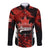 Canada Soccer Long Sleeve Button Shirt Canadian Maple Sporty Style - Wonder Print Shop