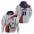 Personalised United States Soccer Hoodie USA Coat Of Arms Sporty Style - Wonder Print Shop