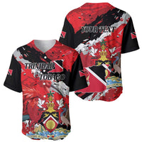 Personalized Trinidad And Tobago Scarlet Ibis Baseball Jersey Special Stylized - Wonder Print Shop