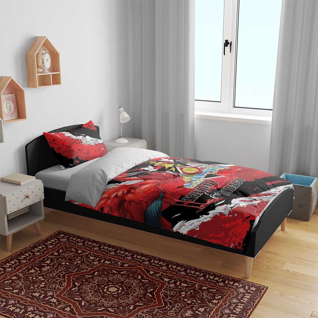 Trinidad And Tobago Scarlet Ibis Bedding Set Special Stylized - Wonder Print Shop