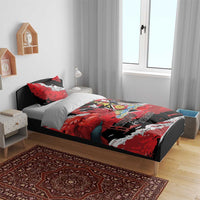 Trinidad And Tobago Scarlet Ibis Bedding Set Special Stylized - Wonder Print Shop