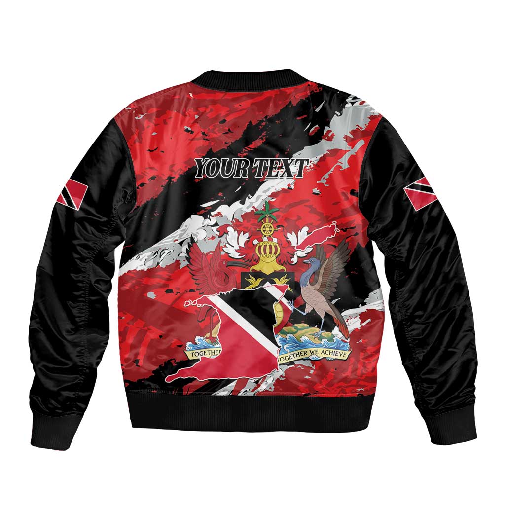 Personalized Trinidad And Tobago Scarlet Ibis Bomber Jacket Special Stylized - Wonder Print Shop