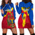 Moldova Independence Day Hoodie Dress Coat of Arms Special Version - Wonder Print Shop