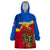 Moldova Independence Day Wearable Blanket Hoodie Coat of Arms Special Version - Wonder Print Shop