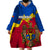 Moldova Independence Day Wearable Blanket Hoodie Coat of Arms Special Version - Wonder Print Shop