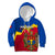 Personalised Moldova Independence Day Kid Hoodie Coat of Arms Special Version - Wonder Print Shop