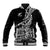 New Zealand Silver Fern Rugby Baseball Jacket Aotearoa Kiwi Maori Black Version - Wonder Print Shop