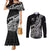 new-zealand-silver-fern-rugby-couples-matching-mermaid-dress-and-long-sleeve-button-shirts-aotearoa-kiwi-maori-black-version