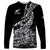 Custom New Zealand Silver Fern Rugby Long Sleeve Shirt Aotearoa Kiwi Maori Black Version - Wonder Print Shop