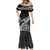 Custom New Zealand Silver Fern Rugby Mermaid Dress Aotearoa Kiwi Maori Black Version - Wonder Print Shop