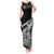 Custom New Zealand Silver Fern Rugby Tank Maxi Dress Aotearoa Kiwi Maori Black Version - Wonder Print Shop